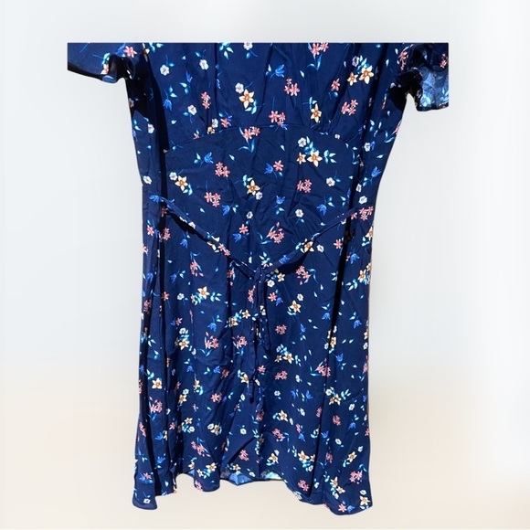 Multicoloured floral zip dress pattern summer new primark ladies size 14 - Picture 2 of 9